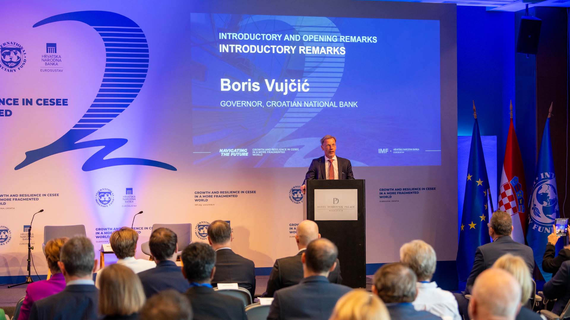 Uvodni govor guvernera Vujčića na međunarodnoj konferenciji HNB-a i MMF-a Uvodni govor guvernera Vujčića na međunarodnoj konferenciji HNB-a i MMF-a